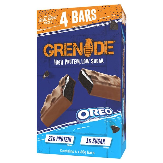 Grenade Oreo protein bar 4 x 60g multipack, UK version