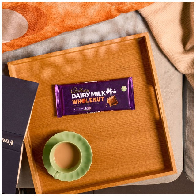 Cadbury Whole Nut chocolate bar 180g - British product