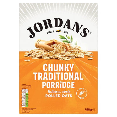 M&S Jordans Chunky Porridge Oats Cereal 750g- Buy online at McGrocer