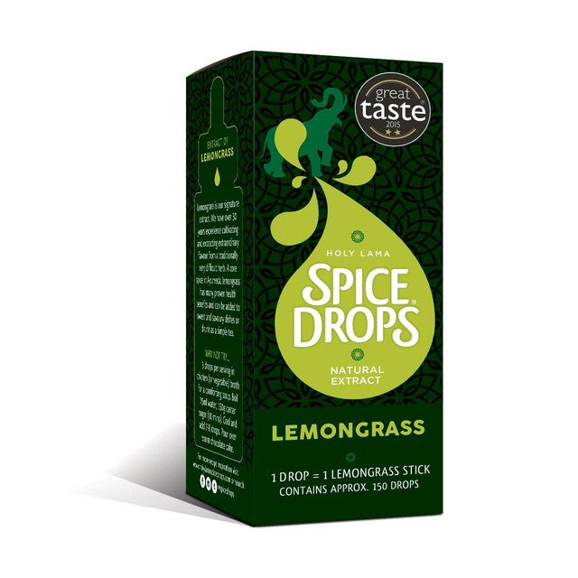 Holy Lama Spice Drops Lemongrass Flavouring Extract 5ml (British brand)