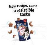 Felix Crispies salmon and trout cat treats 45g - British product