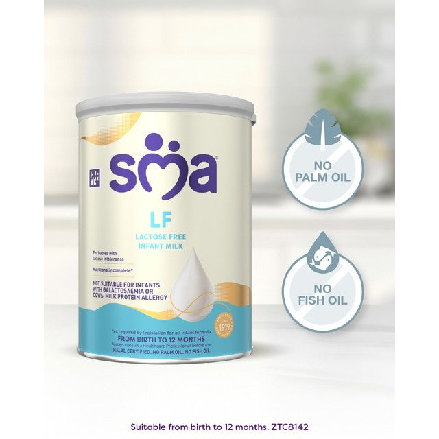 SMA Lactose Free Infant Milk Powder 400g (British brand)