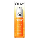 Olay Vitamin C Brighten & Glow Serum SPF 50 50ml, imported from the UK