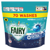 Fairy Platinum Non Bio laundry detergent pods 70 washes - British product