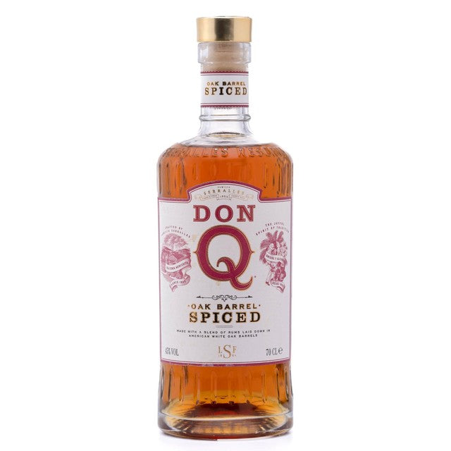 Don Q Oak Barrel Spiced Rum 70cl - British product