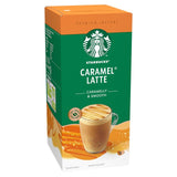 Starbucks caramel latte instant coffee sachets (British brand)