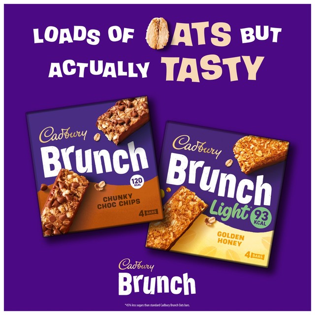 Cadbury chocolate chip cereal bar 112g - British product