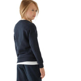 M&S Unisex Regular Fit School Sweatshirt, 5-6 Years, Navy