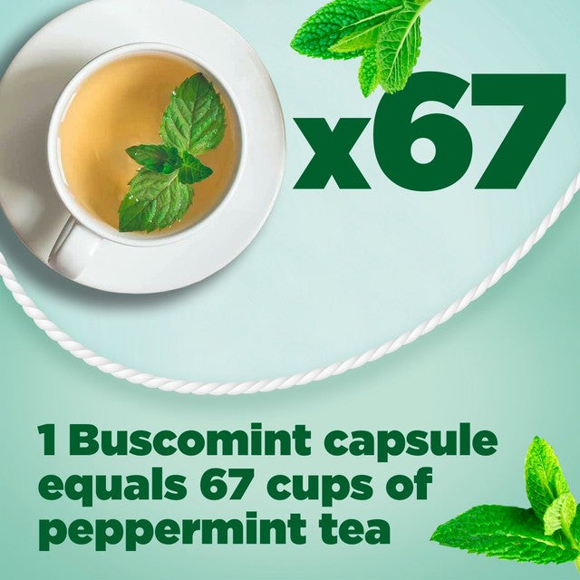 Buscopan Buscomint Peppermint Oil Capsules 24 Pack - British product