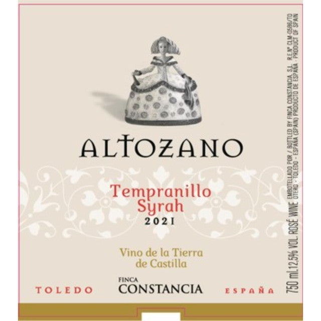 Altozano Rosado rosé wine 75cl, UK version