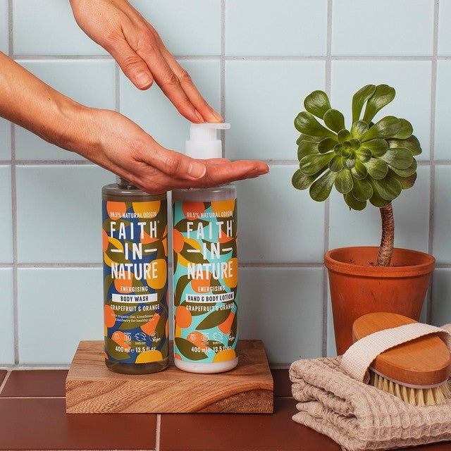 Faith In Nature Grapefruit & Orange hand and body lotion 400ml - British product