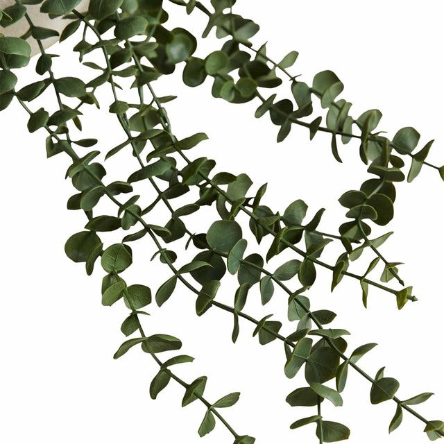M&S string of hearts artificial plant in cement pot (British brand)