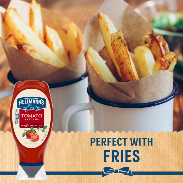 Hellmann's vegan tomato ketchup 430ml, UK version