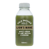 M&S Cold Pressed Lion's Mane juice 500ml, imported from the UK