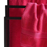 M&S super soft pure cotton bath sheet raspberry extra large (British brand)
