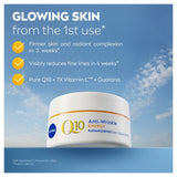 Nivea Q10 Energy Anti-Wrinkle Day Face Cream SPF 15 50ml, imported from the UK