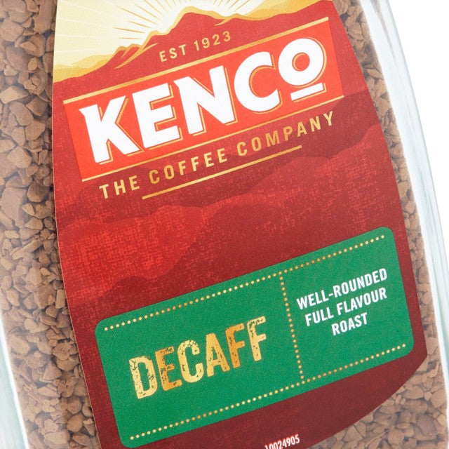 Kenco decaffeinated instant coffee 100g, UK version