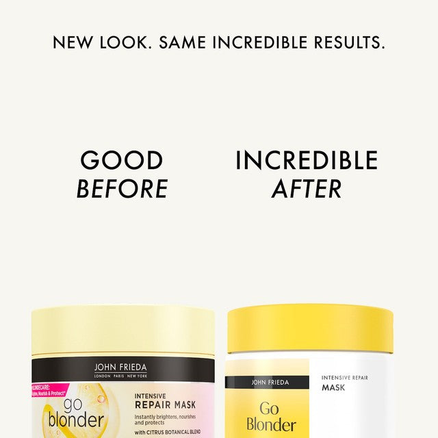 John Frieda Go Blonder Intensive Repair hair mask, UK version