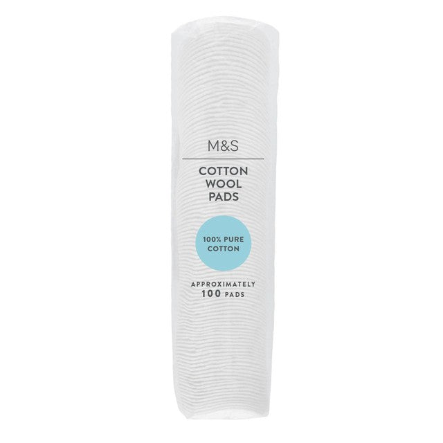 M&S cotton wool pads 100 pack, imported from the UK