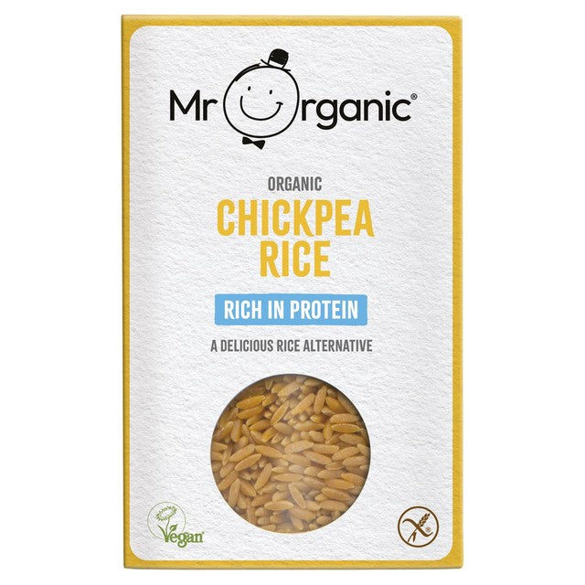 Mr Organic chickpea rice 250g, imported from the UK