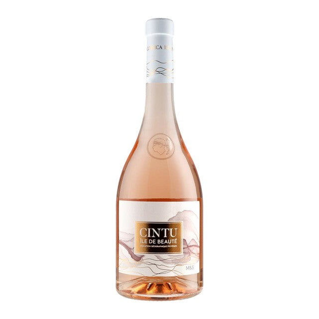 M&S Corsican rosé wine, Cintu Ile de Beaute - British product
