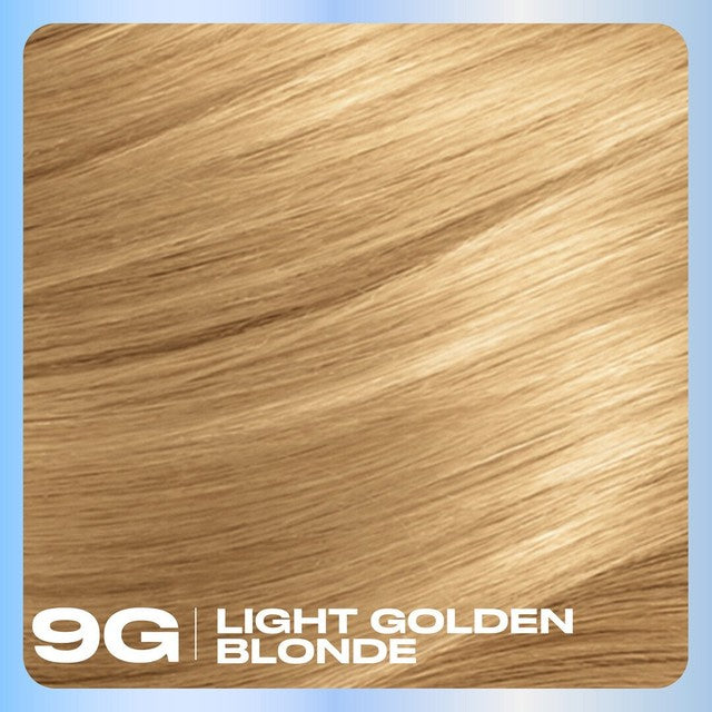 Nice N' Easy light golden blonde hair dye 9G, imported from the UK