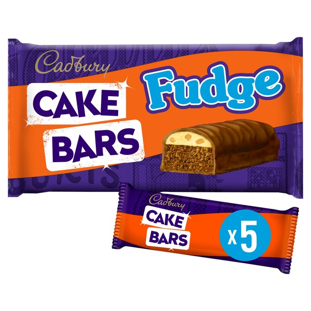 Cadbury Fudge Cake Bars 5 pack - British product