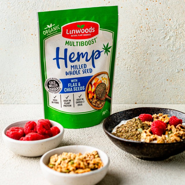 Linwoods Multi Boost Milled Hemp Flax Chia 200g, UK version