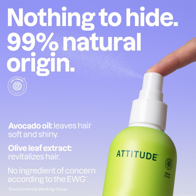 Attitude hair detangler Olive Leaves 240ml - British product