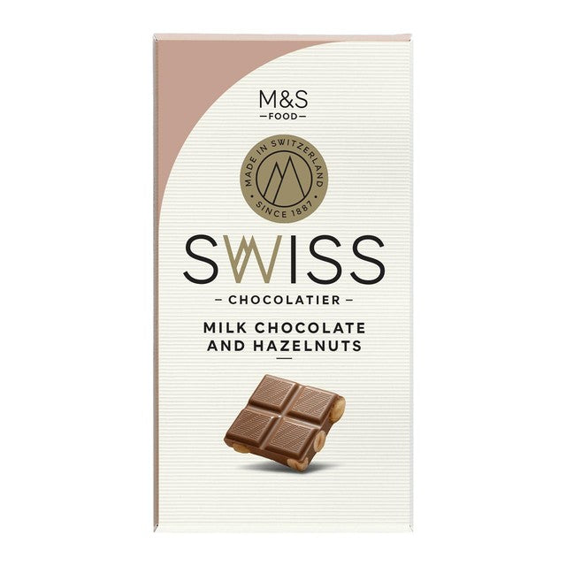 M&S Swiss Milk Chocolate Hazelnuts 200g , imported from the UK