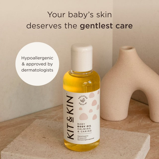 Kit & Kin natural baby oil 100ml, UK version