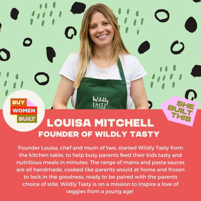 Wildly Tasty veggie bolognese sauce frozen pack - British product