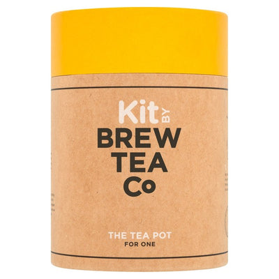 إبريق شاي زجاجي Brew Tea Co بغطاء أصفر سعة 400 مل من M&S - اشترِ عبر الإنترنت من McGrocer