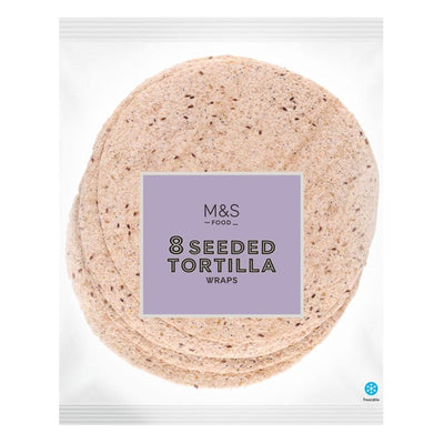 M&S Gesehene Tortilla Wraps 8 x 62g