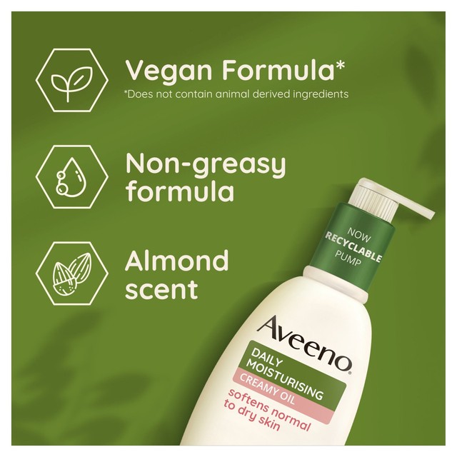 Aveeno Daily Moisturising Creamy Oil body lotion 300ml (British brand)