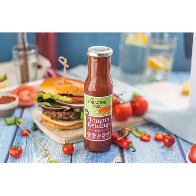 The Foraging Fox spicy tomato ketchup 285g (British brand)