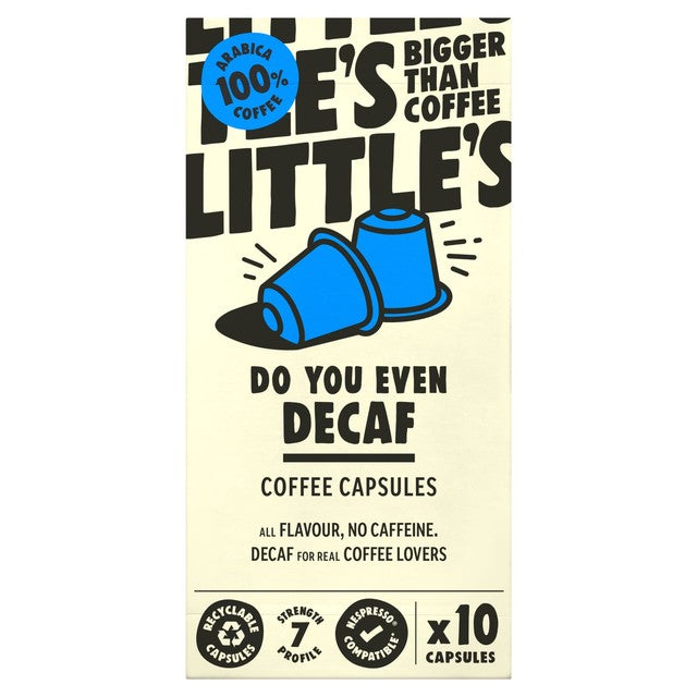 Little's Do You Even Decaf coffee capsules 10 capsules, UK version