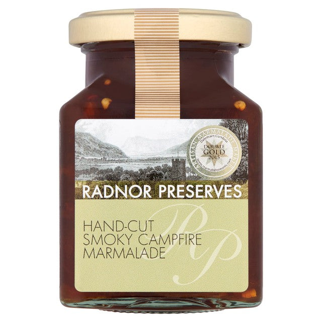 Radnor Preserves Smoky Campfire marmalade 240g, imported from the UK