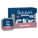 Butcher's Healthy Heart dog food trays 12x150g - British product