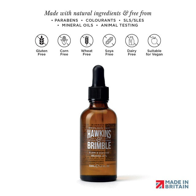 Hawkins & Brimble Beard Oil 50ml, UK version