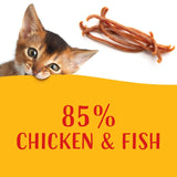 Catit nibbly jerk chicken and fish cat treat 30g - British product