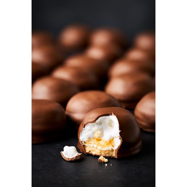 M&S lemon curd teacakes 6 pack milk chocolate (British brand)