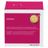 Dolce Gusto espresso pods pack of 16, imported from the UK