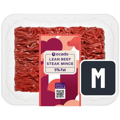 Ocado Lean Beef Steak Mince 5% Fat Beef Mince 500g