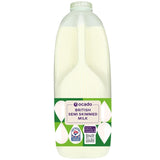 Ocado lettmelk 4 pints, importert fra Storbritannia