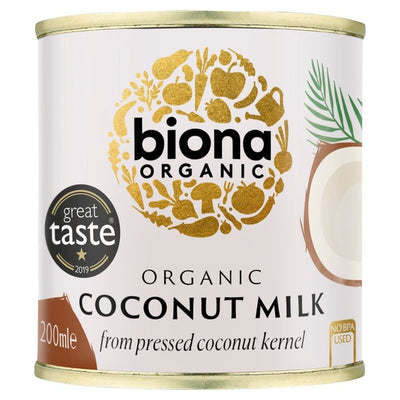 M&S Biona Organic Coconut Milk Canned 200ml- Buy online at McGrocer