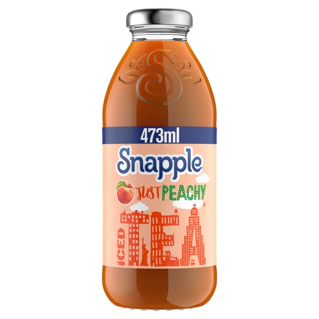 Snapple Peach Iced Tea 473ml (British brand)