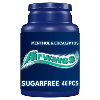 M&S Wrigley's Airwaves Mentol & Eukalyptus Sukkerfri Tyggegummi 46 Stykker- Kjøp online hos McGrocer