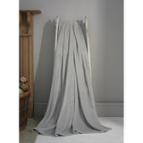 Deyongs silver fleece throw 140x180cm - British product