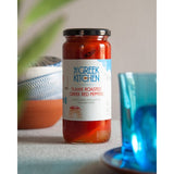 Olive Branch flame roasted Greek red peppers 450g (British brand)